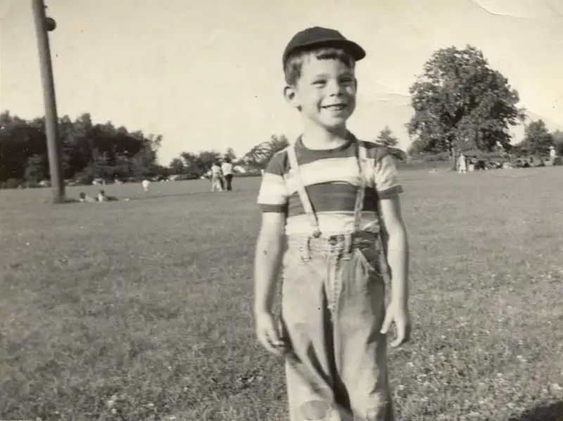 Stephen King könyveire hatással voltak gyerekkori olvasmányai. A képen az író látható 1952. július 4-én.