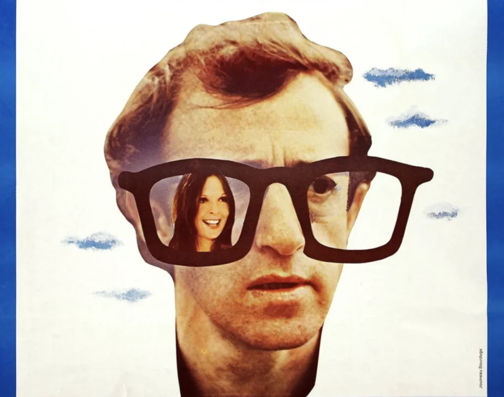 Woody Allen az Annie Hall plakátján