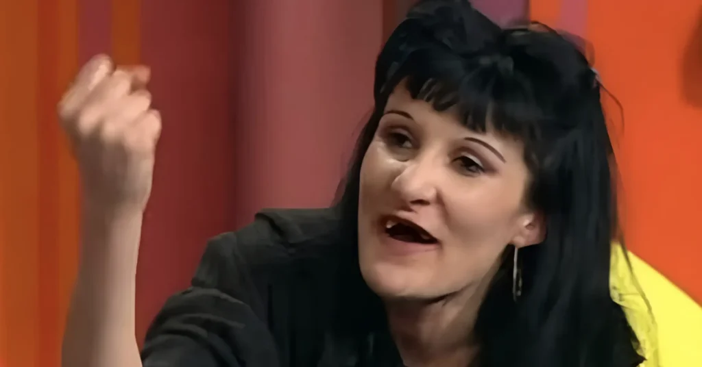 Vámpír Ági a Mónika show emlékezetes jelenetében