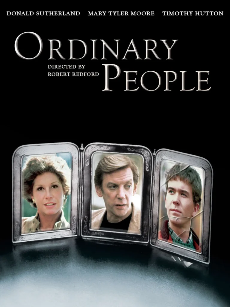 Az Átlagemberek című film amerikai plakátja. Rendezte: Robert Redford