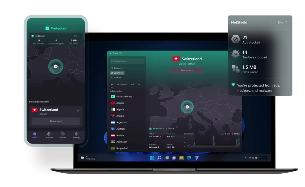 Legjobb VPN: Proton VPN